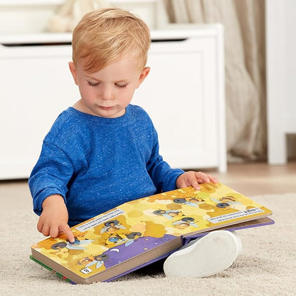 Melissa & Doug Children's Book - Poke-a-Dot: Goodnight, Animals (Board Book with Buttons to Pop) - FSC Certified