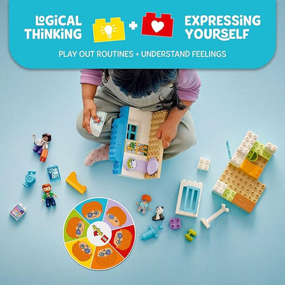 LEGO DUPLO Town First Time Visit with The Doctor Office Building Toy Playset - Preschool Learning and Educational Toy for Toddlers, Boys and Girls, Ages 2+ - Baby Gift Idea - 10449