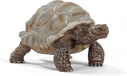 Schleich Wild Life Realistic Exotic Galapagos Giant Tortoise Figurine - Wild Animal Figurine Giant Tortoise Toy for Wildlife Play and Imagination for Toddlers Boys and Girls, Gift for Kids Age 3+