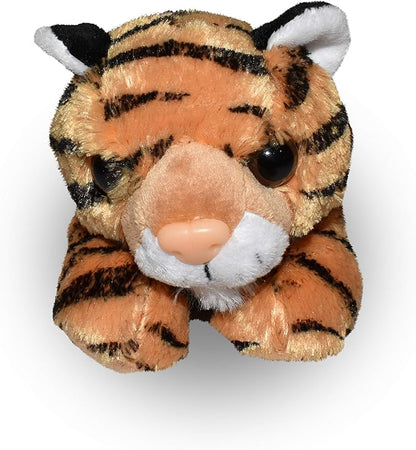 Wild Republic Tiger Plush, Stuffed Animal, Plush Toy, Gifts for Kids, Hug’Ems 7"