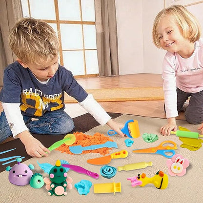 Air Dry Clay 48Pcs - 36 Colors Modeling Clays Kit with 12Pcs Dough Tools, Dough Accessories Includes Basic Dough Tools and DIY Molding Magic Clay for Boys,Girls,Kids Ages 4-8