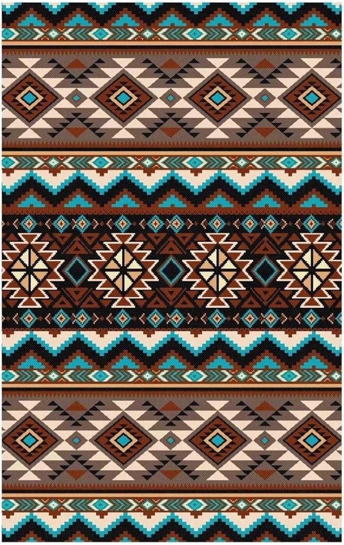 Aztec Recliner Headrest Cover Fabric Sofa Headrest Slipcovers Pet Scratch Resistant Couch Headrest Covers Furniture Protector for Recliner Leather Sofa Couch