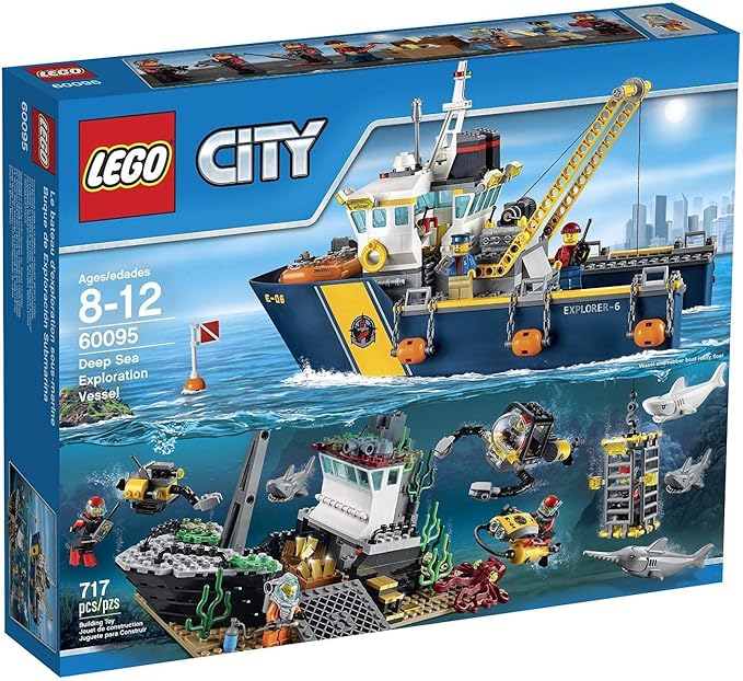 LEGO City Deep Sea Explorers 60095 Exploration Vessel Building Kit