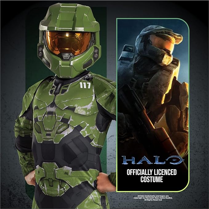 Halo Infinite Master Chief Classic Child Costume