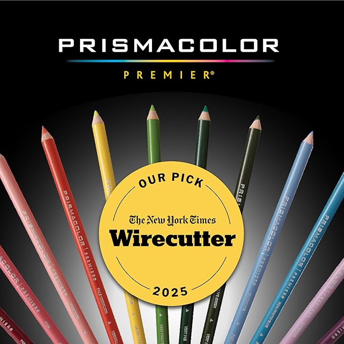 Prismacolor Premier Colored Pencils, Soft Core, Assorted Colors, 132 Count - Durable, Vibrant, Ultra-Smooth, Adult Coloring, Drawing, Sketching, Arts & Crafts