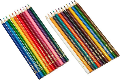 Cra-Z-art Colored Pencils, 24 Count, Back to School Supplies, Arts & Crafts, Gift for Kids