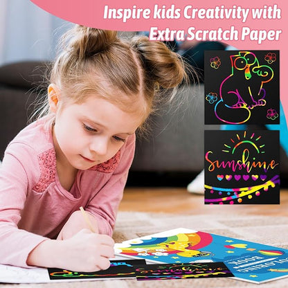 iBayam Teen Girl Boys Gifts Trendy Stuff, Art Kit, 251-Pack Art Supplies Drawing Kits, Arts and Crafts Gifts Box for Kids Teen Girls Boys, Art Set Case with Trifold Easel, Scratch Paper, Sketch Pads