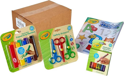 Crayola Young Kids Art Supplies Bundle, Art Set for Girls and Boys, Gifts For Toddlers, 36 Months [Amazon Exclusive]
