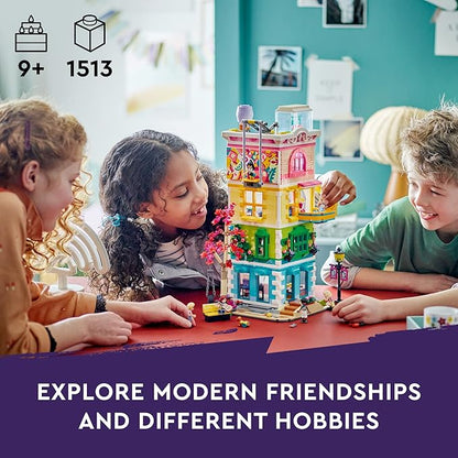 LEGO Friends Heartlake City Community Center 41748 Building Toy Set; Creative Challenge for Ages 9+, Includes 6 Mini-Dolls, a Pet Dog and Lots of Accessories, a Fun Gift for Kids who Love Role Play