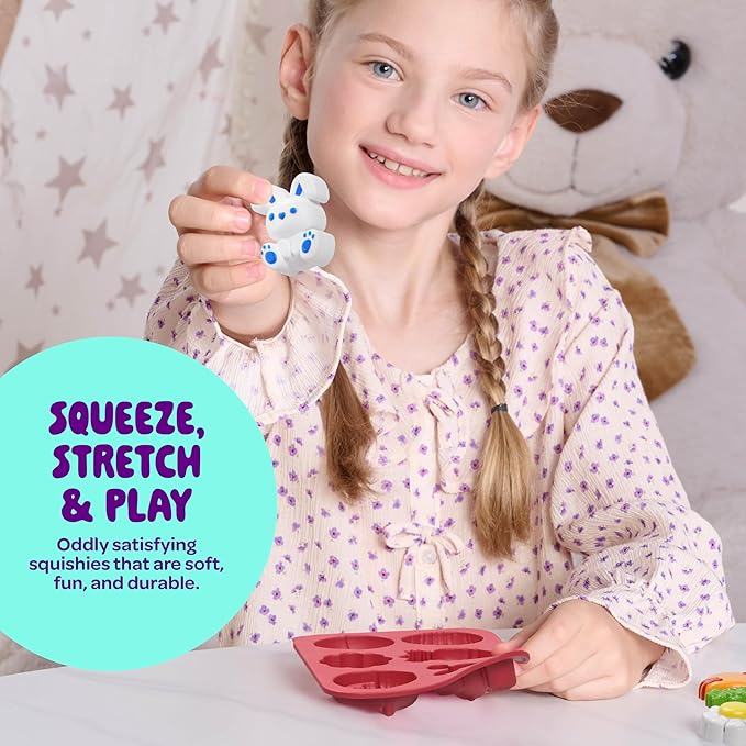 Easter Taba Squishy Making Kit for Kids - Squishies Easter Crafts Activities - 6 7 8 9 10 11 12 Year Old Birthday Gift - Craft Kits for Girls Ages 8-12 - Kid Toys for Ages 5-7 - Cool Arts & Crafts