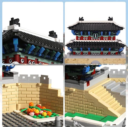 Oichy Namdaemun Model Building Kits, World Famous Architecture Building Blocks Set, Collection Namdaemun Toys Gifts Set for Adults and Kids(900 PCS)