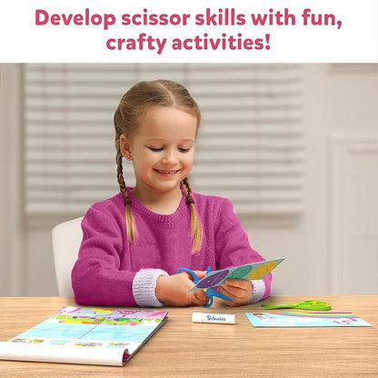 Skillmatics Art & Craft Activity Kit - Snip, Snip Unicorns & Princesses, Develop Scissor Skills, Child Safe, TikTok Viral Sensation, Gifts for Girls & Boys Ages 3, 4, 5, 6, 7