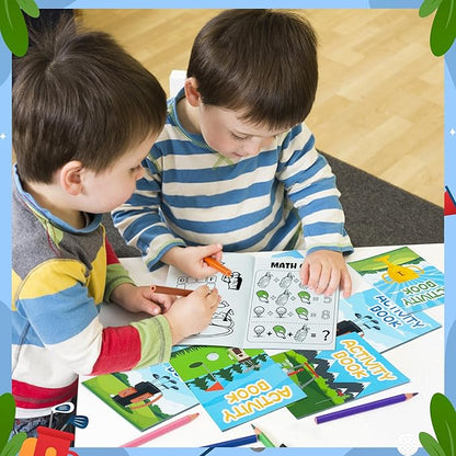 Golf Activity Books for Kids - Sports Golf Theme Mini Games Coloring Book Set Bulk Mazes Word Search Word Scramble Games DIY Booklet for Birthday Party Goodie Bags Stuffers Classroom Favors Supplies