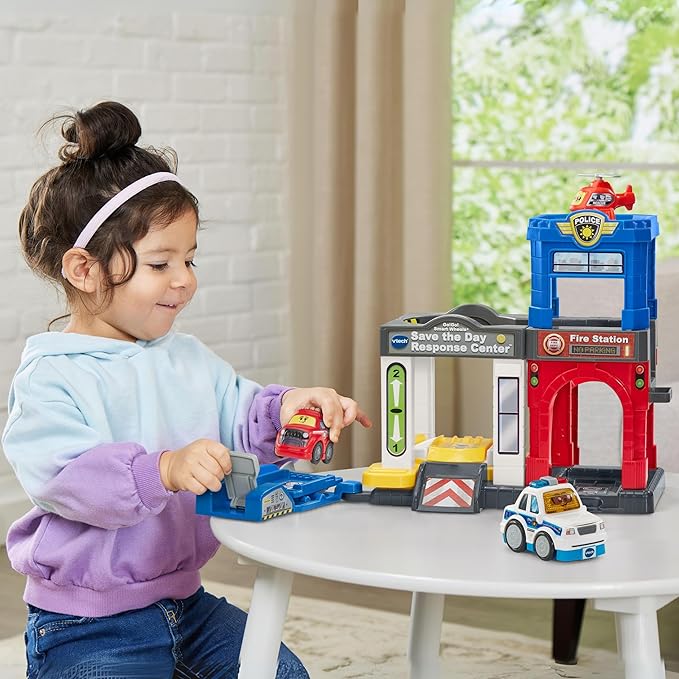 VTech Go! Go! Smart Wheels Save The Day Response Center Playset