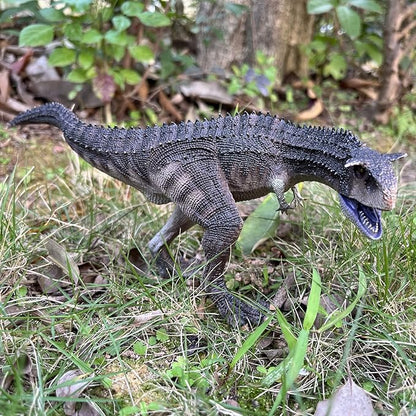 Gemini & Genius Dinosaur Toys Carnotaurus with Moveable Jaw, Realistic Sculpting Camp Cretaceous Dinosarur Action Figure, Birthday Cake Topper, Family Party Gifts for Kids Age 4 Years & Up