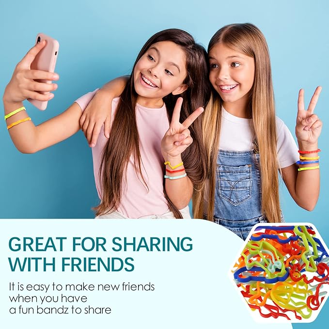 Sosation120 Pcs Silicone Bands Bracelets Colored Rubber Bands Bracelets Sea Animal and Vehicles Silly String Elastic in Fun Shapes for Kids (random Color)