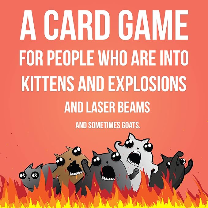 Barking Kittens Expansion Set - A Russian Roulette Card Game for Adults, Teens & Kids, Easy Family-Friendly Party Games - 20 Card Add-on
