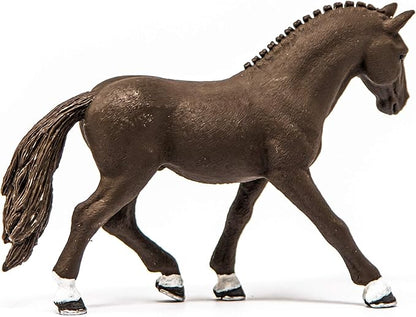 Schleich Horse Club, Horse Toys for Girls and Boys German Riding Pony Gelding Horse Figurine, Ages 5+, Medium