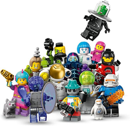 LEGO 71046 Minifigures Weltraum Serie 26, Überraschungsbox mit 1 von 12 Figuren