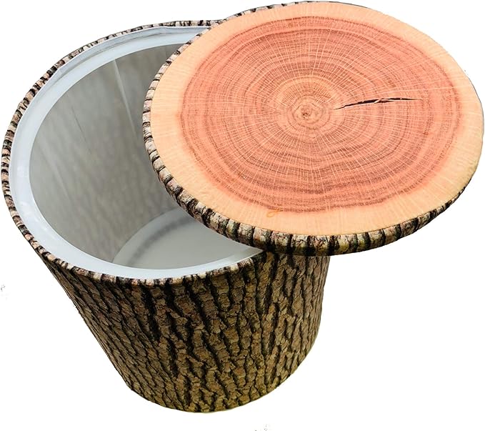 Storl Organizer Storage Stool for Toy and Cloth and Kids Stool (Tree, 12Wx13H)