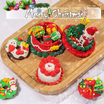 ifergoo Modeling Clay Kit - 24 Colors Magic Air Dry Ultra Light Clay, Safe & Non-Toxic, Great Gift for Children