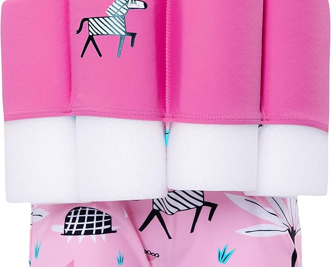 Baby Kids Floatation Suit Float One-Piece Swimwear Buoyancy for Girls Boys 1-8Years