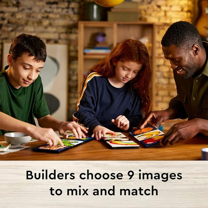 LEGO Art: Art Project – Create Together 21226 Building Kit; A Great Creative Opportunity to Make Fun Wall Art (4,138 Pieces)