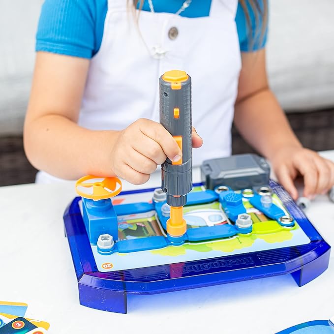 Educational Insights Design & Drill Adventure Circuits, STEM Toy, 63 Pieces, Ages 5+