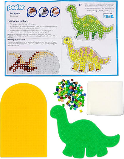 Perler Dinosaur Craft Bead Bucket Activity Kit, 5004 pcs