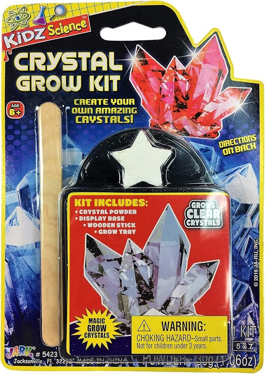 JA-RU Magic Crystal Growing Kit (1 Mineral Toy Set) DIY Science Experiments for Kids & Teens. Fun & Cool STEM Educational Lab Toys. Popular Gift Ideas for Girls & Boys. Gemstone Collection. 5423-1B