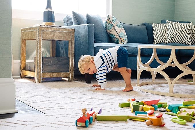 3 Piece Tegu Magnetic Racer Building Block Set, Orange