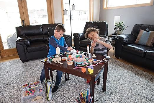 Creativity Street Premium Wood Craft Sticks, Natural, Pack of 1000, 4-1/2 X 3/8 X 1/2 in