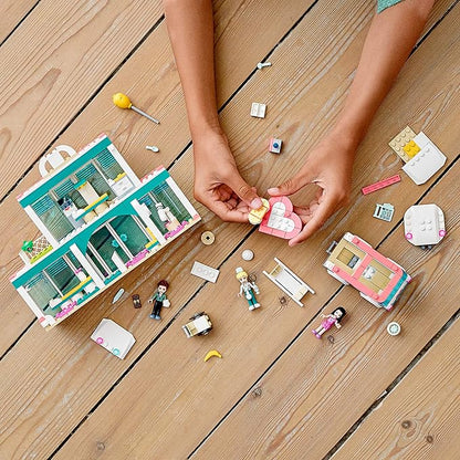 LEGO Friends Heartlake City Hospital 41394 Best Doctor Toy Building Kit, Featuring Friends Character Emma, New 2020 (379 Pieces)