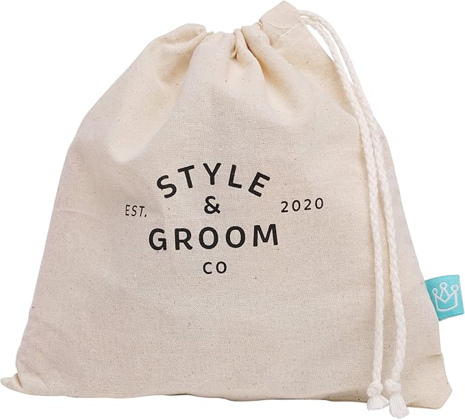 Manhattan Toy Style & Groom 9 Piece Wooden Toddler & Kids Pretend Play Hair Styling & Grooming Kit