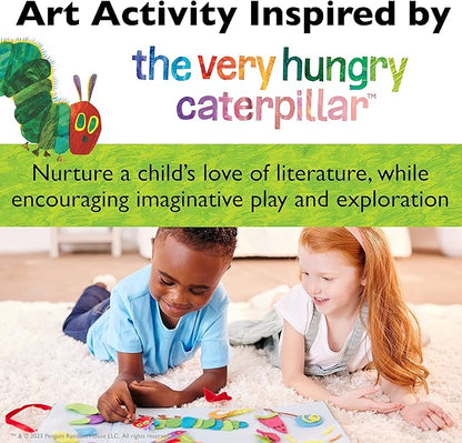 Creativity for Kids The Very Hungry Caterpillar Toy: Fun Felt Play - Busy Board for Toddlers from The World of Eric Carle Books, Preschool Arts and Crafts for for Kids Ages 3-5+