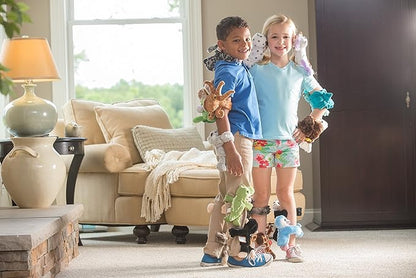 Wild Republic Huggers Octopus Plush Toy, Slap Bracelet, Stuffed Animal, Kids Toys 20cm