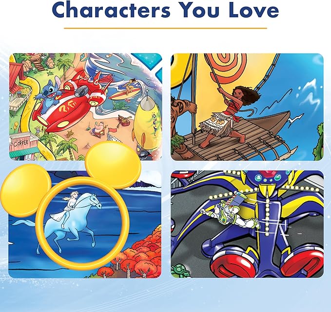 Ravensburger World of Disney Eye Found It! Board Game - Engaging Fun for Kids and Adults | Suitable for Ages 4 and Up | Promotes Critical Thinking Skills | Featuring Beloved Disney Characters
