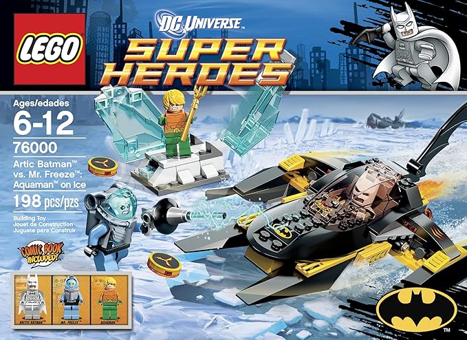 LEGO Super Heroes Arctic Batman vs Mr Freeze 76000