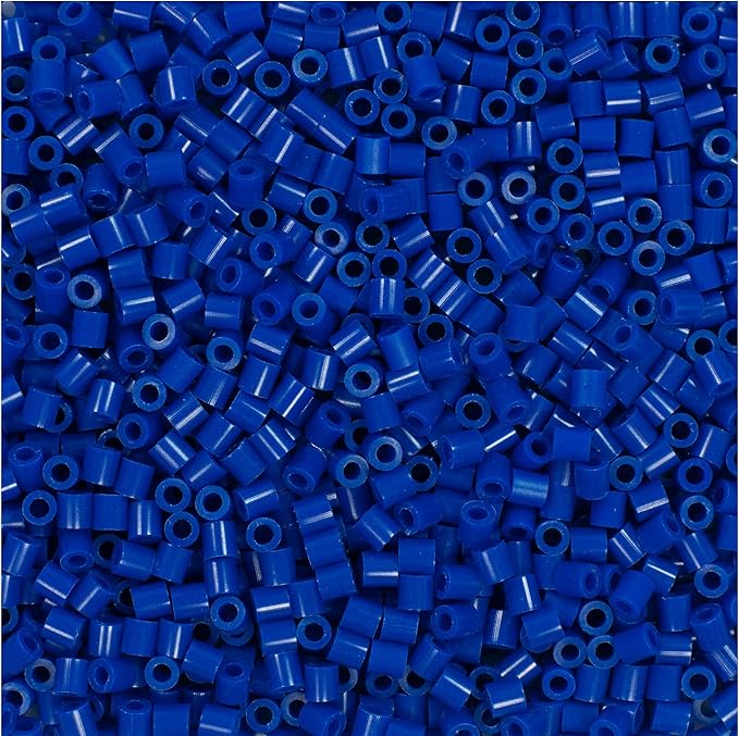 Perler Beads Fuse Beads for Crafts, 6000pcs, Dark Blue