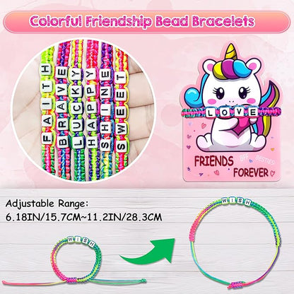 LINAYE Valentines Day Cards for Kids Classroom, 24 Pack Valentines Gift Cards with Friendship Bead Bracelets, Valentines Gift Exchange for Boys Girls, Valentines Party Favors Supplies for Kids