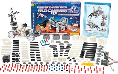 Thames & Kosmos Remote-Control Machines: Space Explorers | Science & Engineering Stem Experiment Kit | Build 10 Real Working Models | Parents' Choice Gold Award Winner