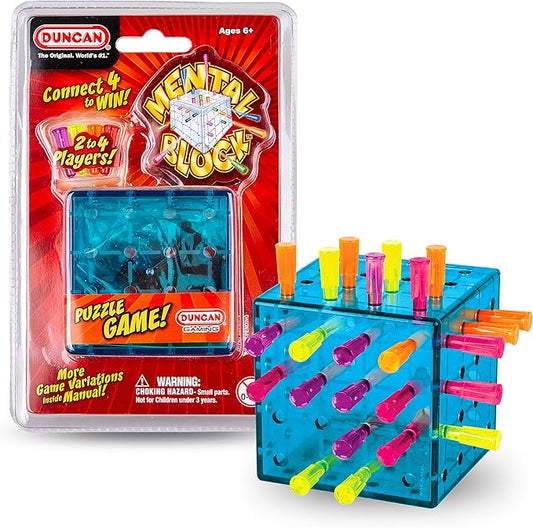 Duncan Toys Mental Block 3D Puzzle Game, Brain Teaser