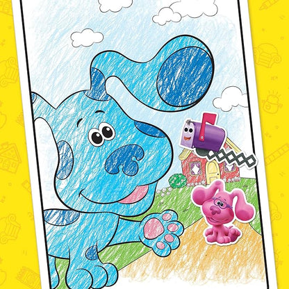 Crayola Blues Clues Coloring Book with Stickers, Gift for Kids, 96 Pages, Ages 3, 4, 5, 6