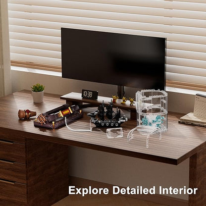 Mould King Ship in a Bottle Kit, Pirate Ship Building Set, 10070 Drift Bottle Toys Blocks with Stand Pirate Boat Model, Collection for Adults Kids Aged 8+, 778 Pieces