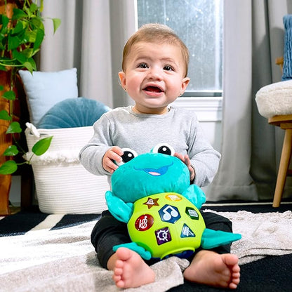 Baby Einstein Ocean Explorers Neptune’s Cuddly Plush Composer Musical Discovery Toy, Ages 6 Months and up