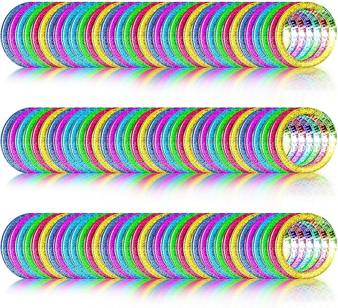 300 Pcs Glow Sticks Bracelets Glow in the Dark LED Bracelets Neon Party Favors Halloween Flashing Light Up Bracelet Toys for Adults Rave Concert Birthday Carnival Wedding New Year Supplies