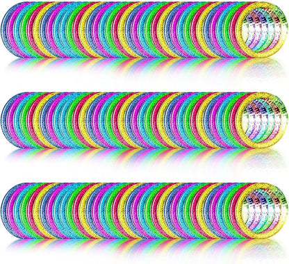 300 Pcs Glow Sticks Bracelets Glow in the Dark LED Bracelets Neon Party Favors Halloween Flashing Light Up Bracelet Toys for Adults Rave Concert Birthday Carnival Wedding New Year Supplies