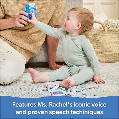 Ms. Rachel Official First Words Talking Flash Cards with Electronic Reader, 100 Words, Educational Toys & Toddler Toys for Girls & Boys Ages 1-2+