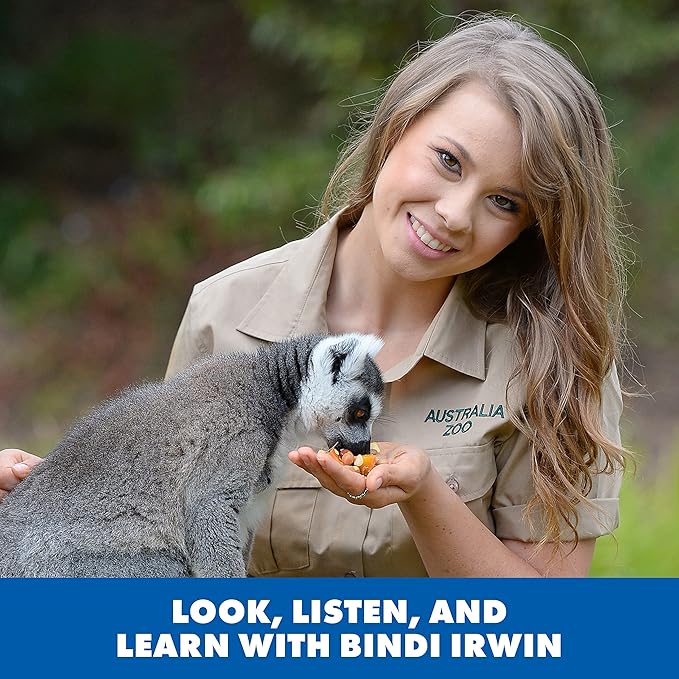 Educational Insights GeoSafari Jr. Talking Interactive Globe with Talking Pen for Kids, Featuring Bindi Irwin, Gift for Boys & Girls, Ages 4+