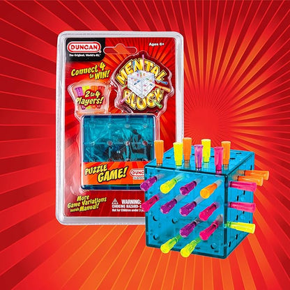 Duncan Toys Mental Block 3D Puzzle Game, Brain Teaser